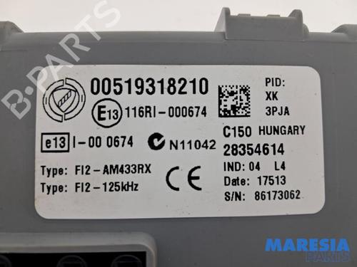 Engine control unit (ECU) FIAT 500 C (312_) 1.2 (312CXA1A, 312AXA1A) | BP38459382M57 - Image 3