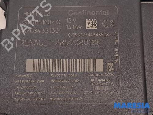 Engine control unit (ECU) RENAULT CAPTUR I (J5_, H5_) 1.2 TCe 120 | BP31474317M57 