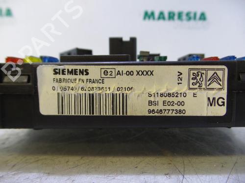 Engine control unit (ECU) PEUGEOT 206 Hatchback (2A/C) 1.4 HDi eco 70 | BP31521271M57 - Image 3