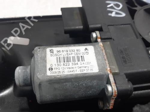 Rear right window mechanism PEUGEOT 308 CC (4B_) 1.6 16V | BP31438885C25