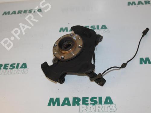 Used Left front steering knuckle Left front steering knuckle FIAT FIORINO Box Body/MPV (225_) 1.3 D Multijet (225BXD1A, 225BXB1A, 225BXB11) (75 hp) 31527102 31527102