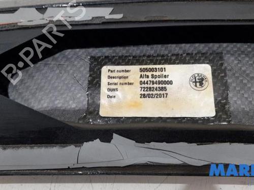 Rear spoiler ALFA ROMEO GIULIA (952_) 2.9 Quadrifoglio (952AAM24) | BP31403995C96 