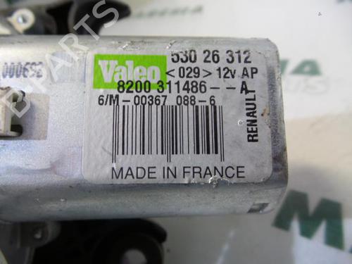 Rear wiper motor RENAULT CLIO III (BR0/1, CR0/1) 1.4 16V | BP31392400M102