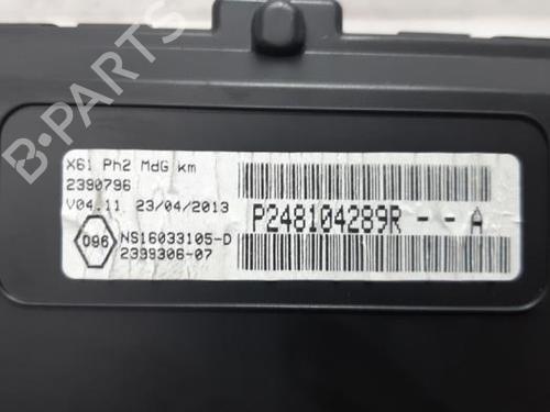Instrument cluster RENAULT KANGOO Express (FW0/1_) 1.5 dCi 75 (FW07, FW10, FW04) | BP31437955C47