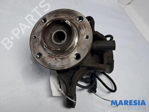 Used Left front steering knuckle PEUGEOT 208 I (CA_, CC_) 1.2 VTI 82 (82 hp) 31469841