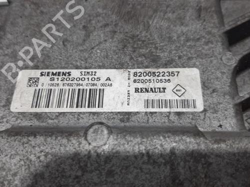 Engine control unit (ECU) RENAULT CLIO III (BR0/1, CR0/1) 1.2 16V (BR02, BR0J, BR11, CR02, CR0J, CR11) | BP31526764M57 