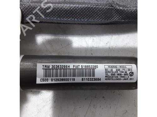 Left curtain airbag FIAT PUNTO EVO (199_) 1.3 D Multijet | BP31507670C11