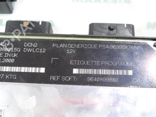 Engine control unit (ECU) PEUGEOT 206 Hatchback (2A/C) 1.9 D | BP31428054M57