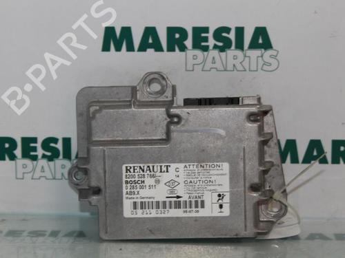 Used ECU airbags RENAULT CLIO III (BR0/1, CR0/1) 1.2 16V (BR02, BR0J, BR11, CR02, CR0J, CR11) (75 hp) 31472275