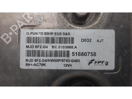 Engine control unit (ECU) FIAT PUNTO EVO (199_) 1.3 D Multijet | BP31436717M57 - Image 5