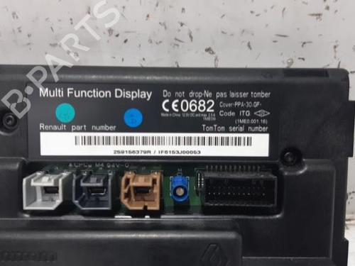 Display monitor RENAULT ZOE (BFM_) ZOE | BP31435594C48