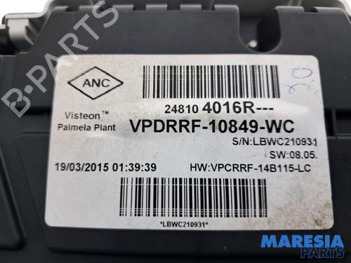 Instrument cluster RENAULT CAPTUR I (J5_, H5_) 0.9 TCe 90 | BP34197904C47 - Image 6