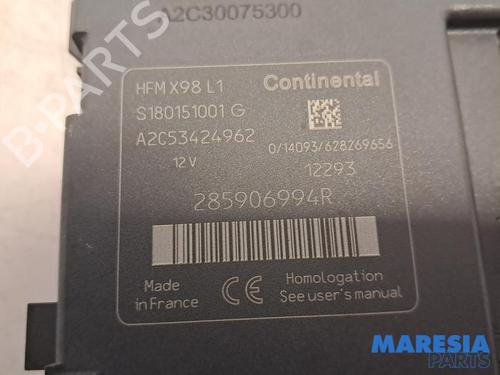 Engine control unit (ECU) RENAULT CLIO IV (BH_) 0.9 TCe 90 (BHNF, BHMA, BHMH, BHJK, BHJR) | BP31483744M57 