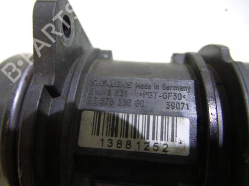 Mass air flow sensor PEUGEOT 206 SW (2E/K) 1.4 HDi | BP31494322M95