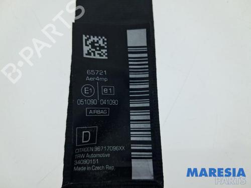 Front right seatbelt CITROËN DS3 (SA_) 1.6 THP 155 | BP33296481I25 - Image 5