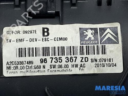 Display monitor PEUGEOT 3008 I MPV (0U_) 1.6 THP | BP31430731C48 