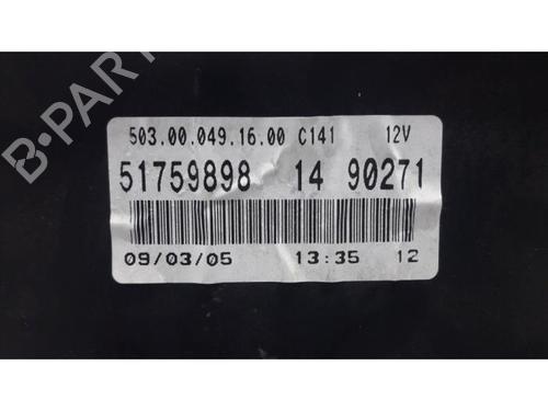 Instrument cluster FIAT PANDA (169_) 1.2 (169.AXB11, 169.AXB1A) | BP31461512C47