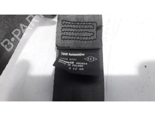 Rear left seatbelt RENAULT CLIO III (BR0/1, CR0/1) 1.2 16V (BR02, BR0J, BR11, CR02, CR0J, CR11) | BP31463779I29