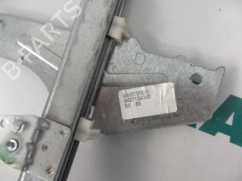 Front right window mechanism PEUGEOT 307 (3A/C) 1.6 16V | BP31416051C23