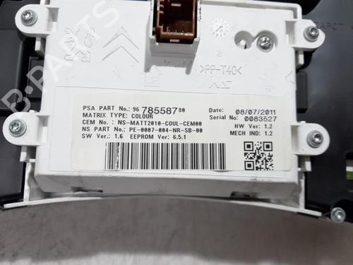 Instrument cluster PEUGEOT 508 SW I (8E_) 1.6 THP | BP31394748C47 