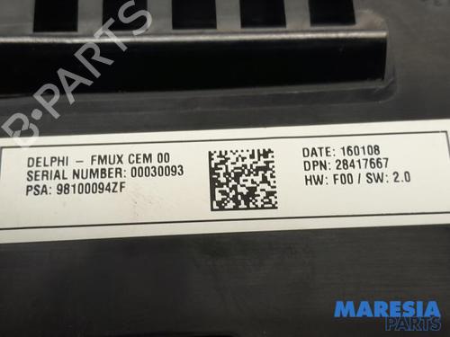 Climate control DS DS 4 / DS 4 CROSSBACK (NX_) 1.6 BlueHDi 120 | BP31411307I5 