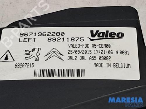 Right daytime light CITROËN DS3 Convertible 1.6 THP 155 | BP31488285C103