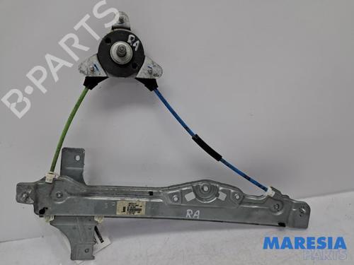 Used Rear right window mechanism PEUGEOT 208 I (CA_, CC_) 1.0 VTi (68 hp) 31513982
