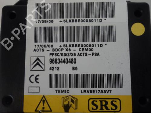 ECU airbags CITROËN C6 (TD_) 2.7 HDi | BP31475998M53