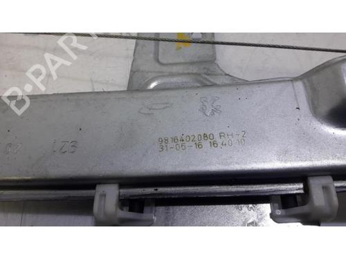 Front right window mechanism PEUGEOT 2008 I (CU_) 1.2 THP 110 / PureTech 110 | BP31484604C23 - Image 3