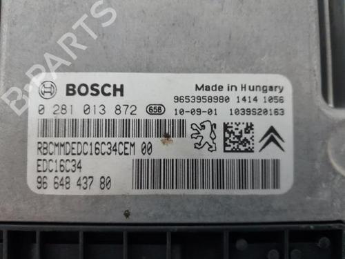 Engine control unit (ECU) CITROËN BERLINGO Box Body/MPV (B9) 1.6 HDi 75 | BP31439796M57 