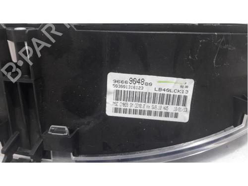 Instrument cluster CITROËN BERLINGO Box Body/MPV (B9) 1.6 HDi 90 | BP31404639C47