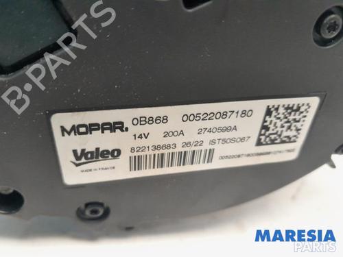 Alternator FIAT PANDA (312_, 319_) 1.0 Mild Hybrid (312.PYD1B) | BP31454389M7