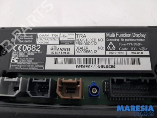 Display RENAULT ZOE Hatchback Van (BFM_) Electric (BFME) | BP31397635C48 