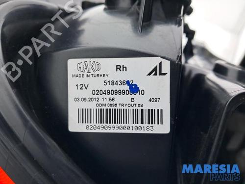 Right taillight FIAT PANDA (312_, 319_) 0.9 (312PXH1A) | BP32351430C35 