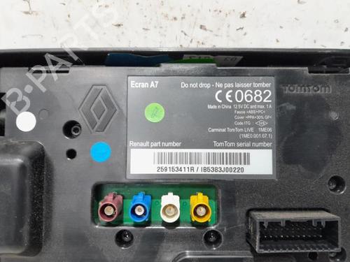 Display monitor RENAULT MEGANE III Grandtour (KZ0/1) 1.2 TCe (KZ2B, KZ11) | BP31515094C48 