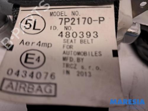 Front left seatbelt CITROËN C1 (PM_, PN_) 1.0 | BP31430918I26