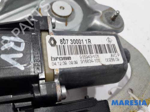Front right window mechanism RENAULT SCÉNIC III (JZ0/1_) 2.0 16V (JZ0G, JZ0P, JZ1E, JZ1P) | BP31459090C23