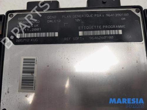 Engine control unit (ECU) CITROËN BERLINGO / BERLINGO FIRST Box Body/MPV (M_) 1.9 D 70 (MBWJZ, MCWJZ) | BP31460613M57 