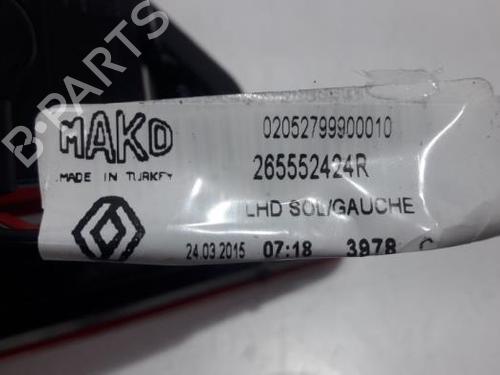 Left taillight RENAULT CLIO IV (BH_) 1.5 dCi 90 | BP31466984C34