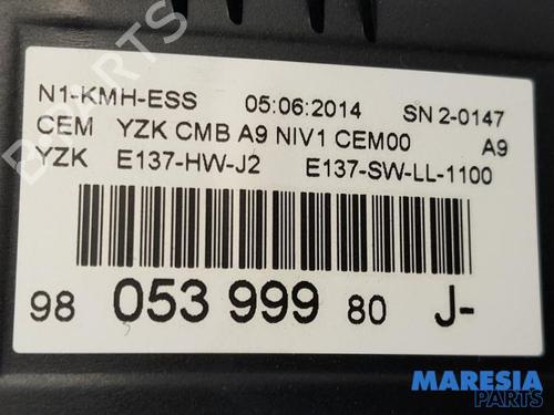 Instrument cluster PEUGEOT 208 I (CA_, CC_) 1.0 VTi | BP31466328C47 