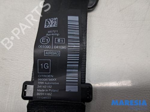 Front left seatbelt CITROËN C4 CACTUS 1.2 VTi 82 | BP31460633I26