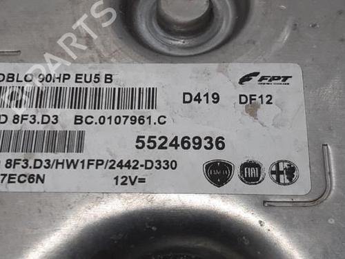 Engine control unit (ECU) FIAT DOBLO Cargo (263_) 1.3 D Multijet | BP31525810M57 