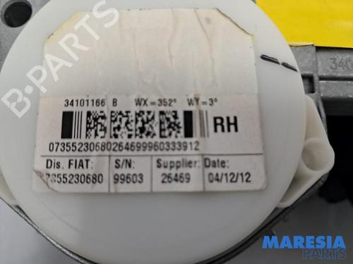 Front right seatbelt FIAT 500 (312_) 1.2 (312AXA1A) | BP31397196I25