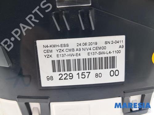 Instrument cluster PEUGEOT 2008 I (CU_) 1.2 THP 110 / PureTech 110 | BP32099640C47 