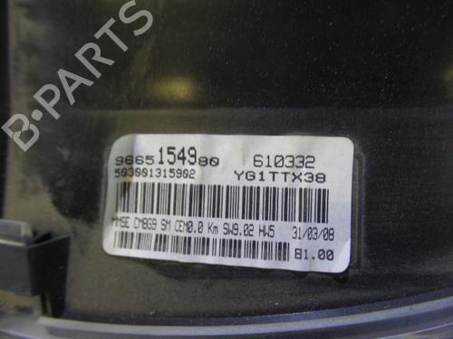 Instrument cluster FIAT SCUDO Van (270_, 272_) 2.0 D Multijet | BP31483928C47