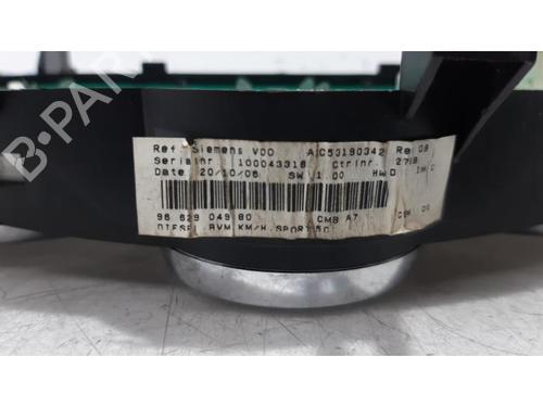 Instrument cluster PEUGEOT 207 (WA_, WC_) 1.6 HDi | BP31522322C47 