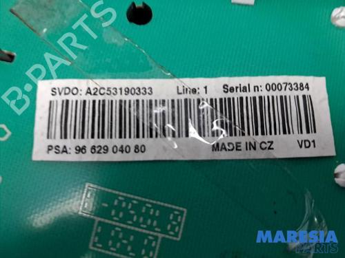 Instrument cluster PEUGEOT 207 CC (WD_) 1.6 16V Turbo | BP31522292C47 