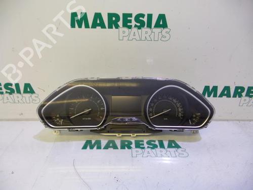 Used Instrument cluster PEUGEOT 208 I (CA_, CC_) 1.2 VTI 82 (82 hp) 31531721