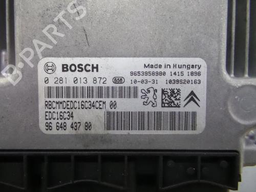 Engine control unit (ECU) CITROËN BERLINGO Box Body/MPV (B9) 1.6 HDi 75 | BP31398395M57 - Image 4