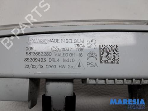 Right daytime light CITROËN C3 II (SC_) 1.2 VTi 82 | BP32012017C103 